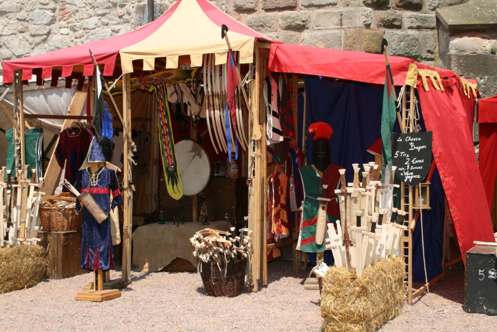 Händler, Handwerk und Spielzeug